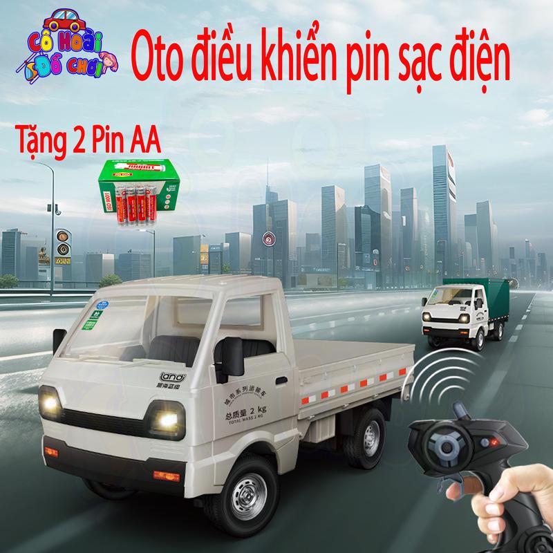 Đồ chơi mô hình xe tải 6 Thùng có điều khiển từ xa sóng 2.4GHZ kèm pin sạc