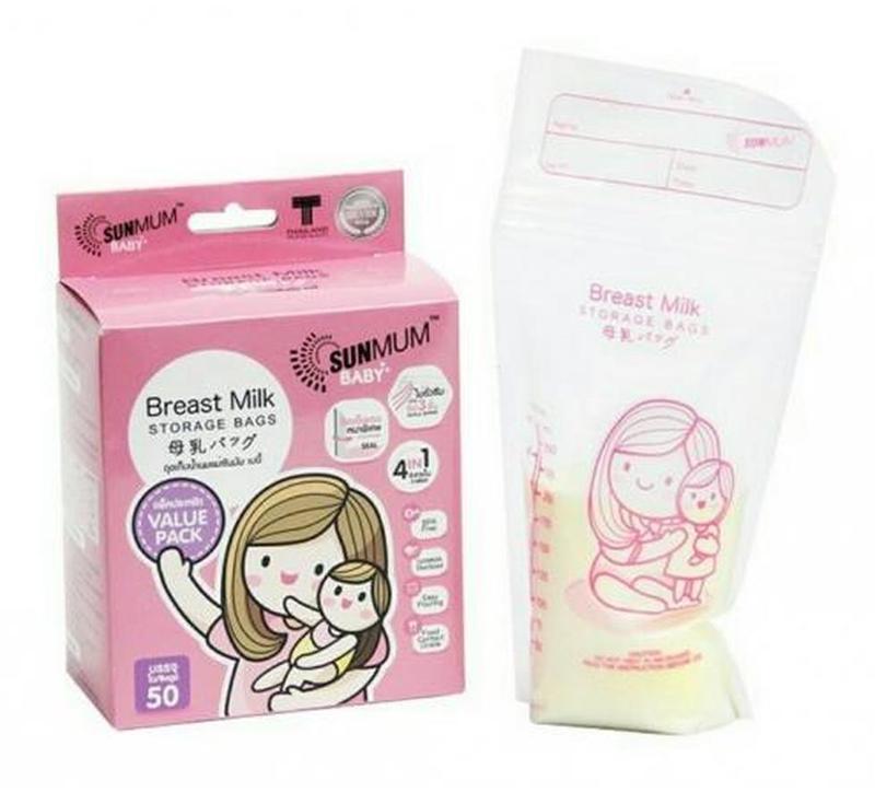  Túi trữ sữa chính hãng Sunmum dung tích 100ml-250ml an toàn và tiện lợi 
