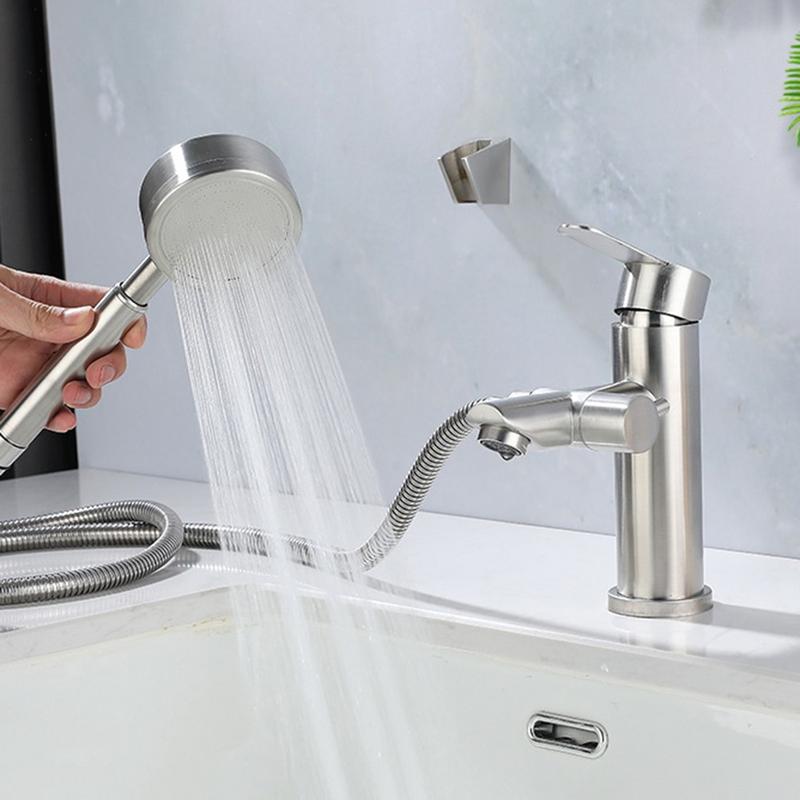 304 stainless steel dual use hot and cold basin faucet wash basin faucet 8