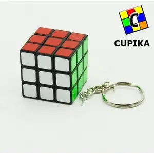 Cube Magic Puzzle 3x3x3 Gantungan kunci Cube Magic Puzzle termurah Chains Key Ganci