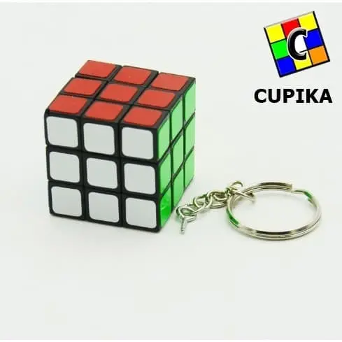Cube Magic Puzzle 3x3x3 Gantungan kunci Cube Magic Puzzle termurah Chains Key Ganci