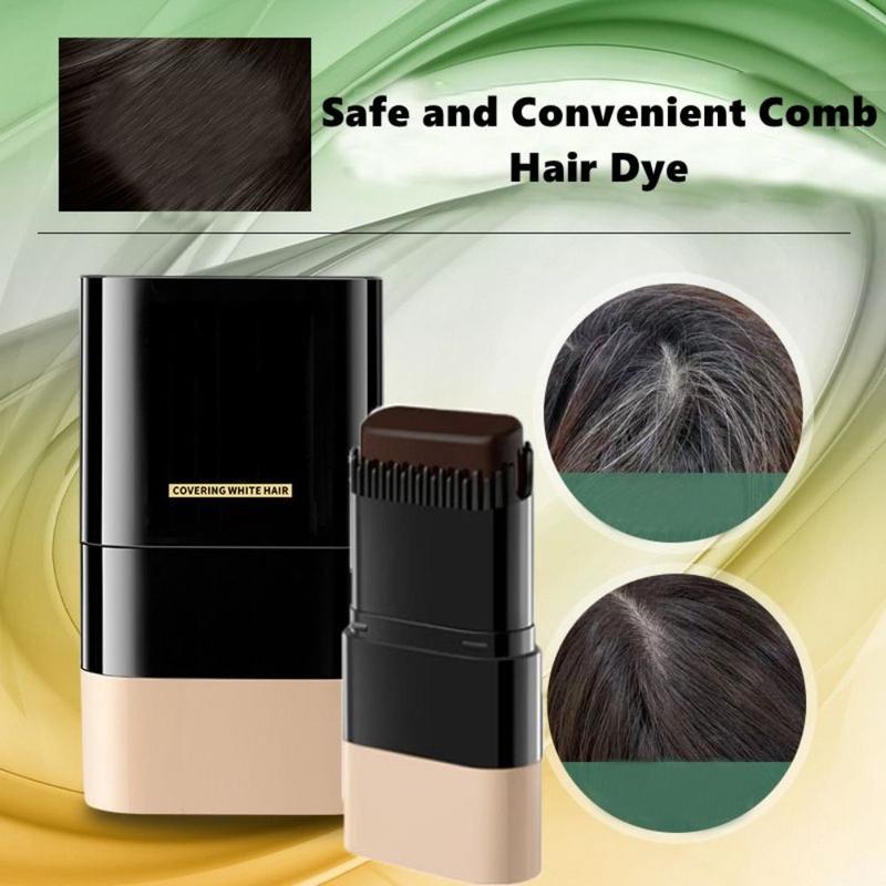 Product Introduction of New Waterproof Comb Hair Dye Sweat-proof Black Color 2 in 1 Instant Dye Easy to Use Hair Colouring Cream for Gray Hair Coverage 17