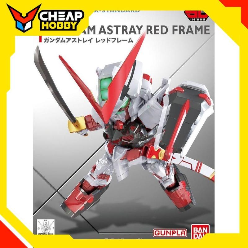 Mô Hình Lắp Ráp Gundam SD GUNDAM EX-STANDARD GUNDAM ASTRAY RED FRAME của Bandai Nhật Bản