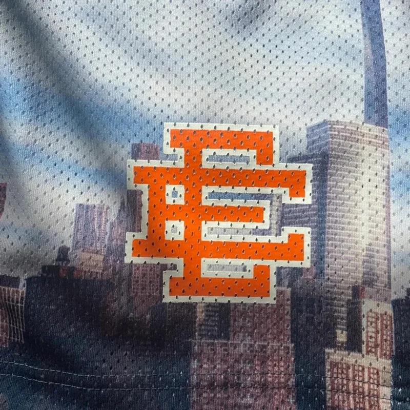 Product Introduction of *2024 New Summer Eric Emanuel EE Basic Mesh Short Classic Floral Printed Gym Shorts Men's Gym Basketball Sports Beach Shorts 20