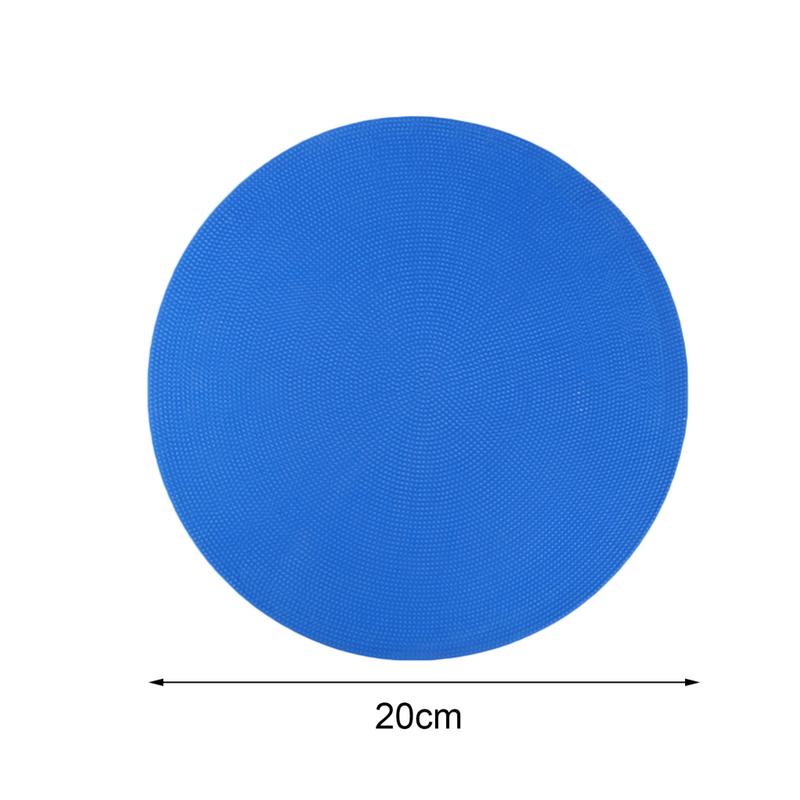 Product Introduction of Heribar Bright Colored Spot Markers Football Training Spot Markers 6pcs Colorful Non-slip Spot Markers for Sports Training and Activities for Gym Dance Soccer Basketball 20cm 0