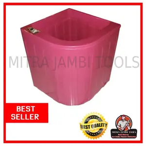 BAK MANDI SUDUT OVAL + SAYAP MAROON