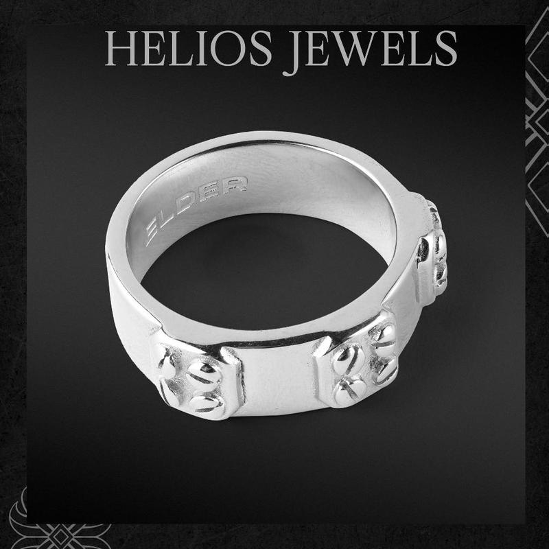  Nhẫn Thời Trang Nam Stainless Steel Machine Broken Elder Helios Jewels 