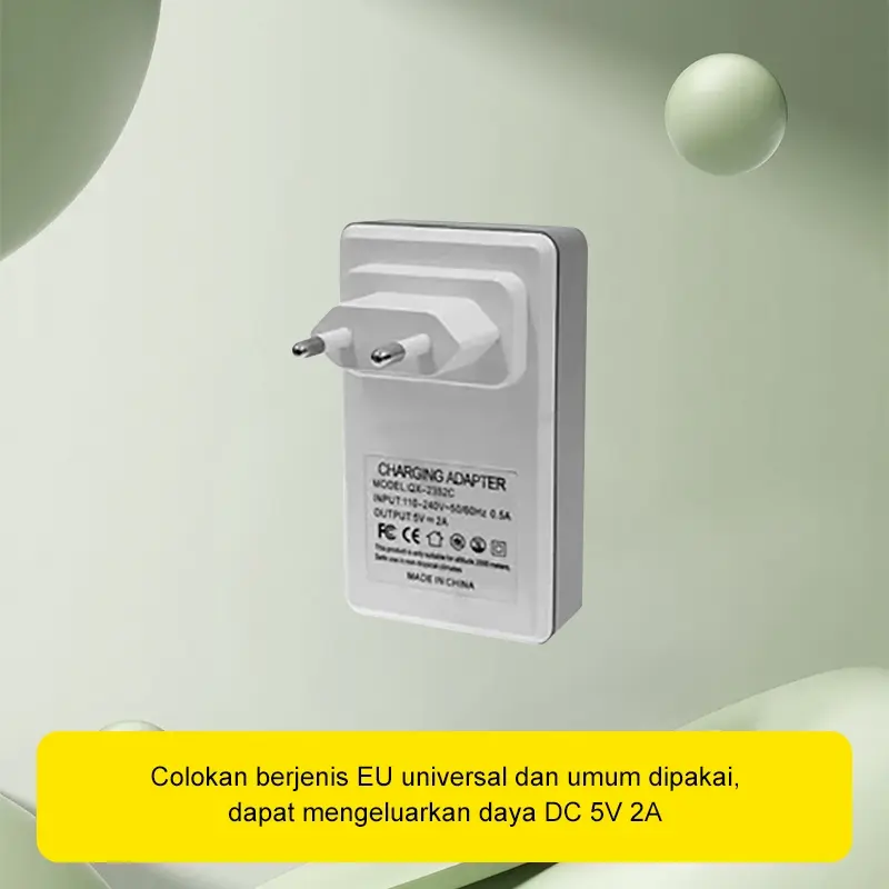 UPS Mini USB 5V 2A Adaptor Power CCTV 1800/3350mAh Mini UPS Untuk IP Camera System Cadangan Baterai 3