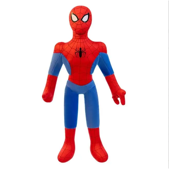 Spiderman New Cute Plush Doll Toys Kawaii Huge Sleep Pillow Cushion Soft Stuffed Animal Doll Birthday Gift for Kids