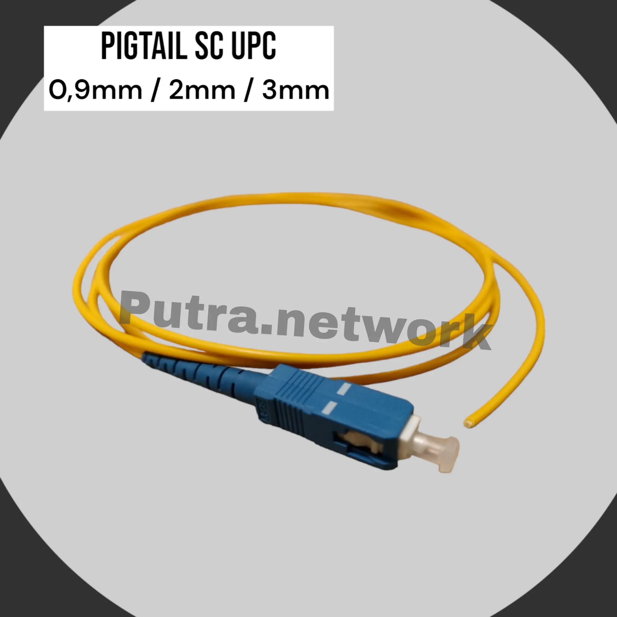 Pigtail SC UPC 2mm/3mm/0,9mm 10pcs Pigtail Core Fiber Optic 1,5 Meter Kabel Pigtail Fiber Optik alat
