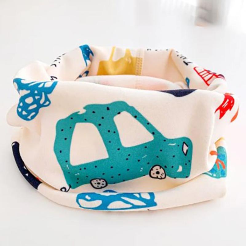 Product Introduction of Fashionable Soft and Skin Friendly 0-12years Winter Kids Scarf Breathable Dacron Cotton Children Warmer Neck Scarf Windproof Warm Baby Neckerchief Cute Scarf 10