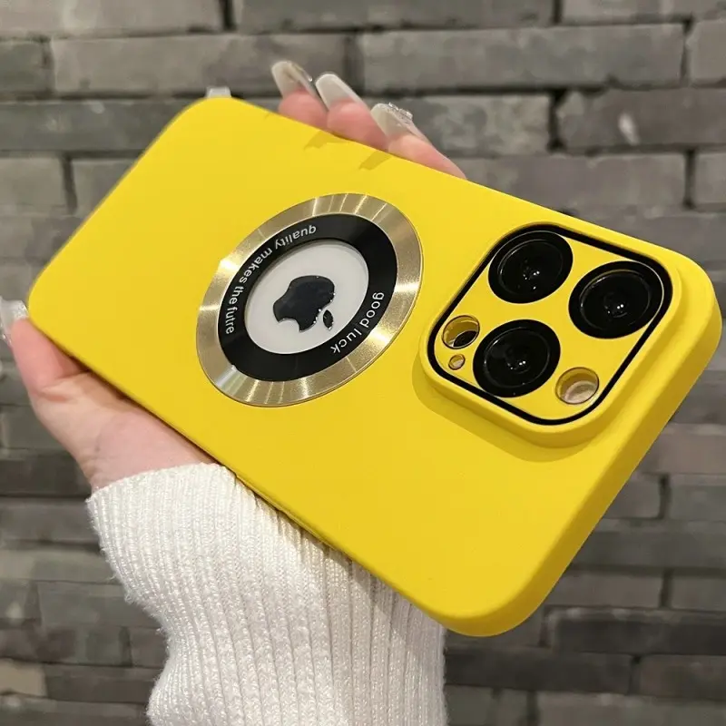 Sarung Telefon Keras PC Magnetik, Untuk iPhone 16 15 14 13 12, Penutup Penuh dengan Penutupan Penuh, Label Hilang, Serasi dengan Apple 16promax, Sarung Pelindung Saput Lensa Case