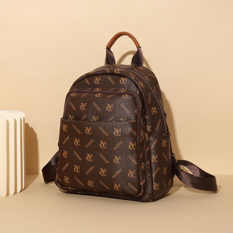Product Introduction of Women's Backpack 2024 New Fashion Backpack High-end Women's Bag Korean Style Trendy Travel Casual Versatile Bag 0