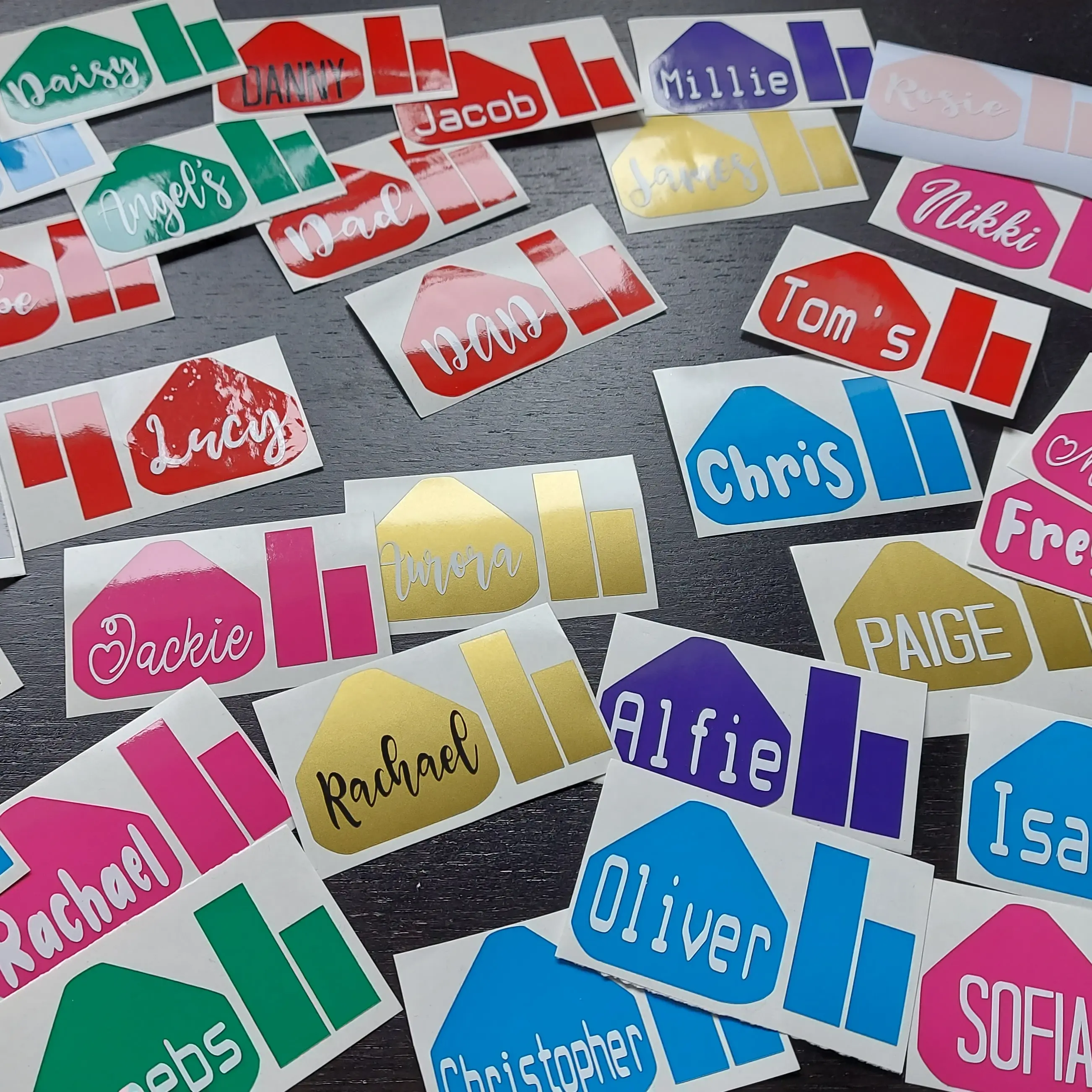 Personalised phone charger plug label, iPhone, tech stocking filler, mobile accessories.
