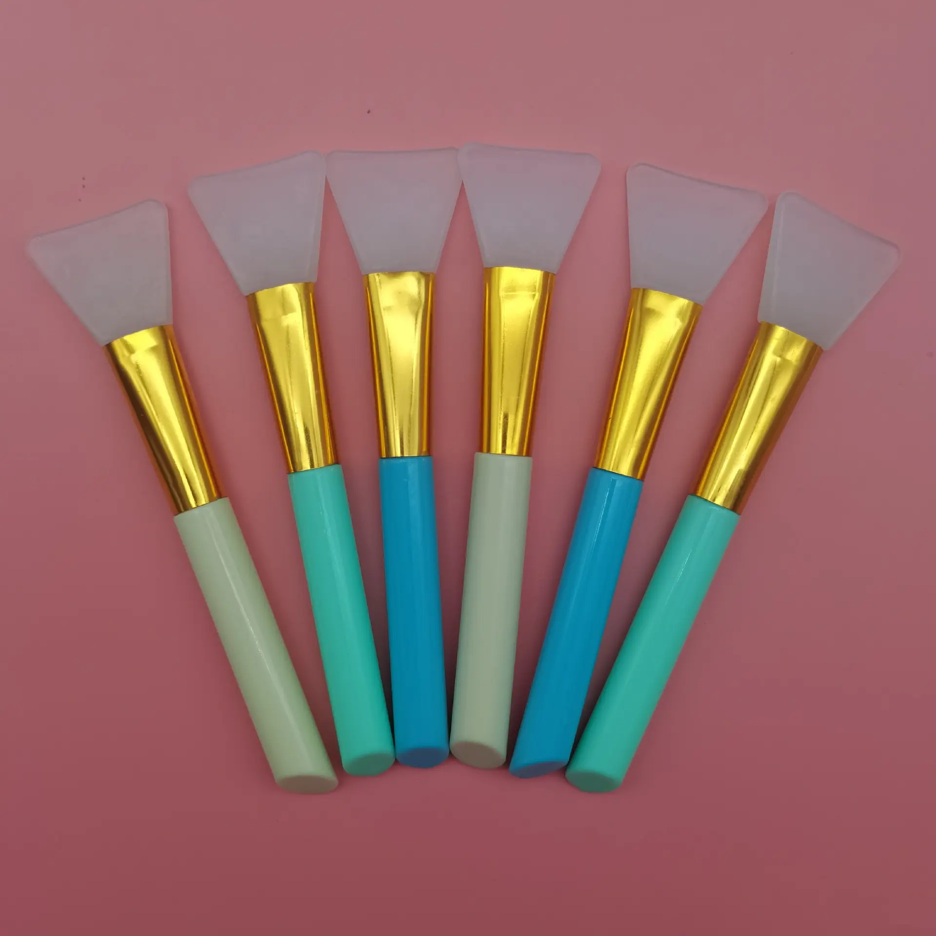 Mask Brush Soft Silicone Brush Beauty Mud Mask Brush Smear Face Brush Spa Mask Silicone Brush