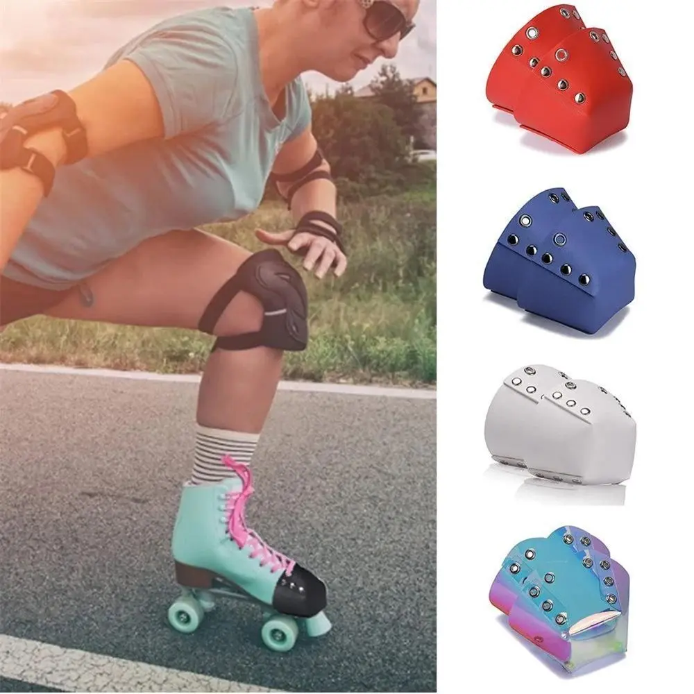Durable Outdoor Roller Skating Toe Protector Shoe Shield Ice Skates Toe Cap Skate Toe Cap Guards Roller Skate Toe Cap Protective Cover Ice Skates Guards