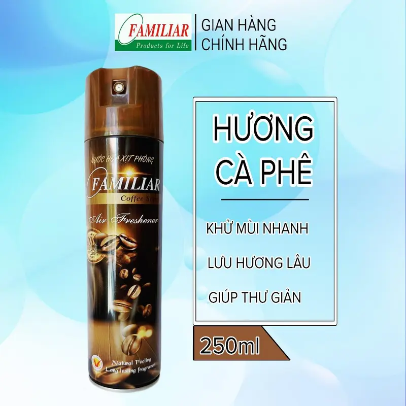 [FAMILIAR] [XỊT PHÒNG] XỊT PHÒNG FAMILIAR 24h lưu hương tươi mát. Thơm Ngát Bốn Mùa 2