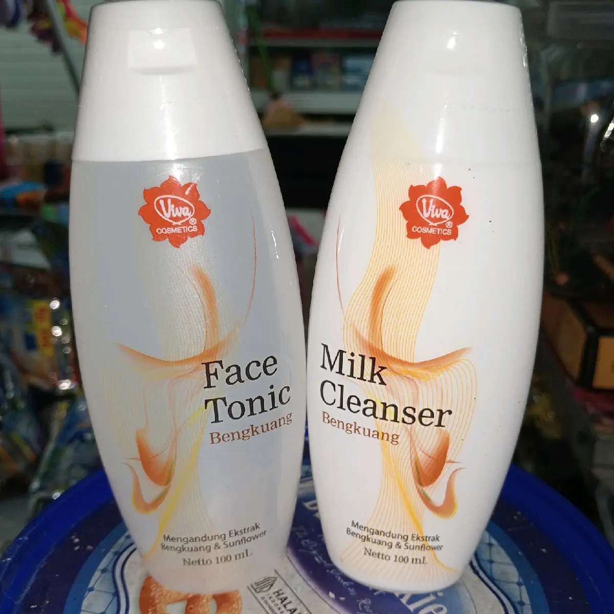 milk cleanser dan face tonic bengkoang