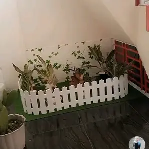 pagar dekorasi tinggi 30cm panjang -+220cm pagar TK, pagar playgroup, pagar bayi, pagar pembatas, pagar kafe, pagar lesehan