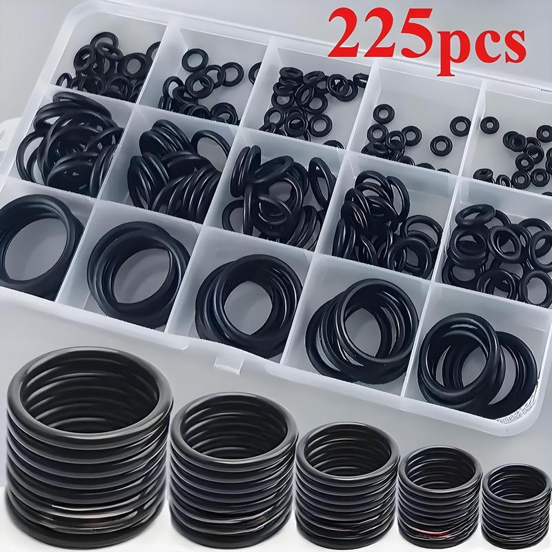Product Introduction of O-ring Kit, Rubber O-ring, Suitable for Automotive Repairs, Faucet Pipes, and Air Or Gas Sealing Connections 0