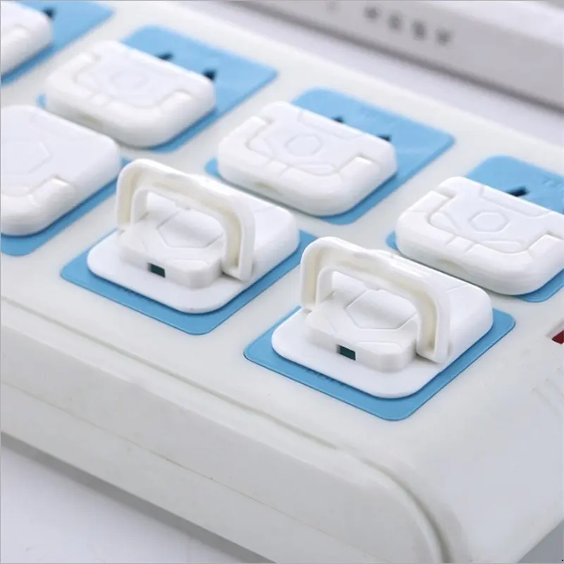 10Pcs Child Safety Protection Socket Plug Protector Baby Electric Shock Protection Power Supply Cover Anti-Electric