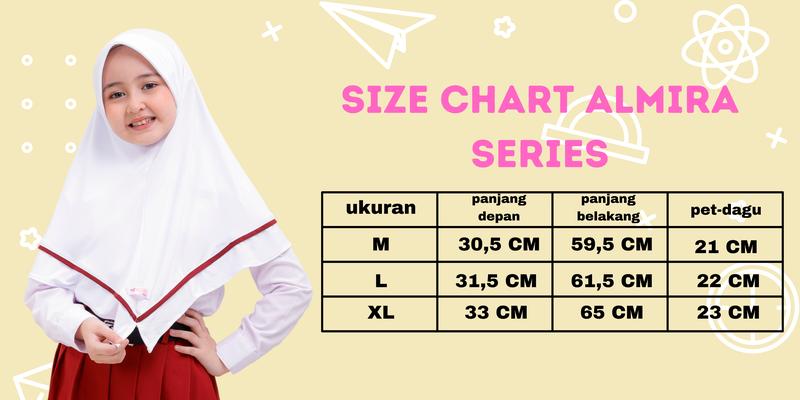 Product Introduction of Qaira Jilbab Anak Sekolah Instan Jersey Back to School Series 0