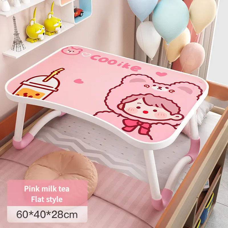 Phone card slot, laptop, desk, bed, desk, computer desk, simple anti slip small table, one piece dropshipping