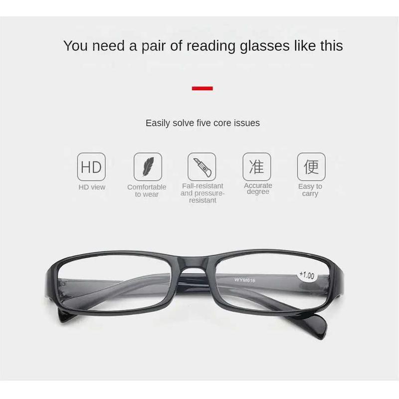 Kacamata Baca Rabun Dekat Unisex Reading Glasses Lensa - WYM 3
