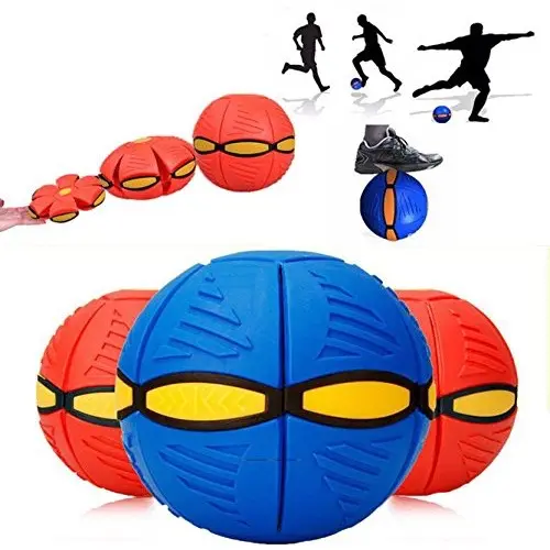 COD Bola UFO Magic Ball Loncat Mainan Anak - Bola Magic UFO Deformation Ball - Bola Magic Injak Ajaib Lampu plastik toys 3