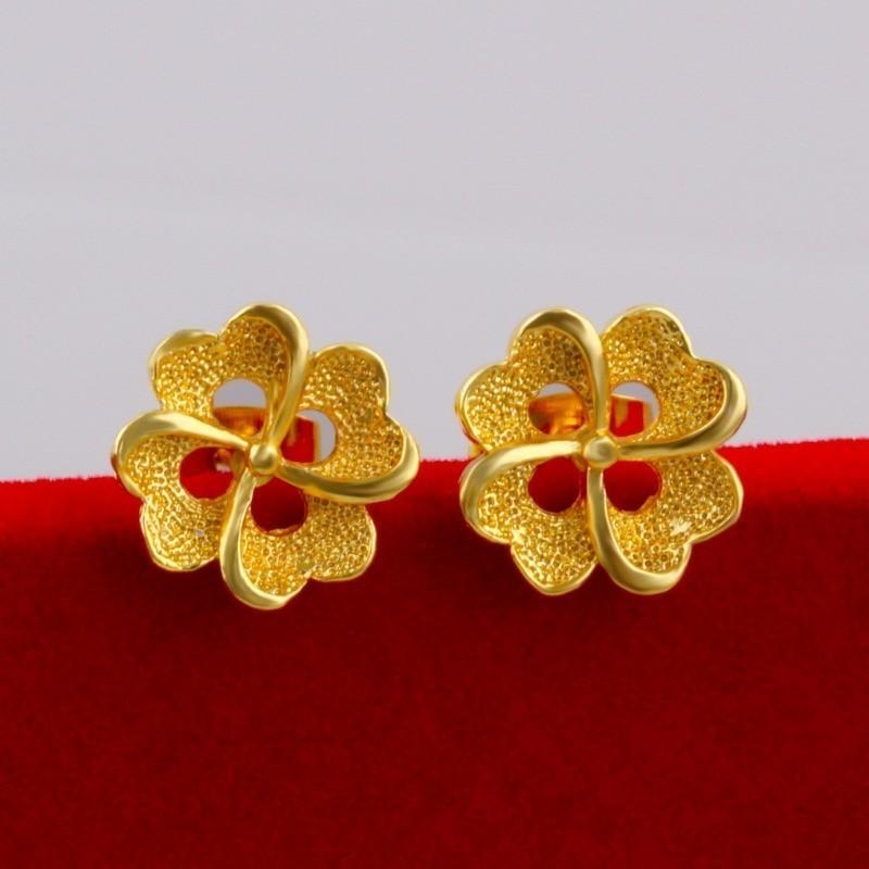 Product Introduction of South Korea Flower EarStuds Women's Colorfast Crown Love Heart Earrings Earrings Accessories Gift 5