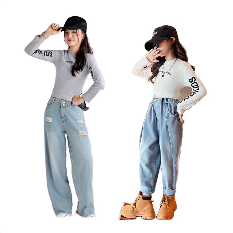 Bộ set quần jean và áo thun nữ cao cấp - Mã sản phẩm 2025 Top Women