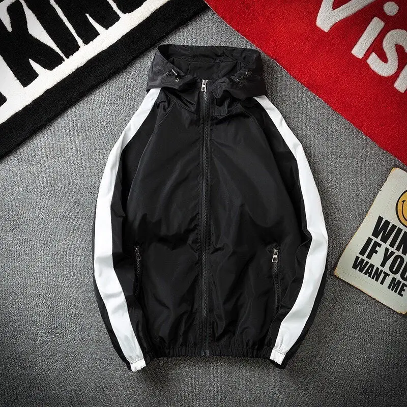 ÁO KHOÁC DÙ TAY PHỐI SỌC nhiều màu sắc thời trang Menswear Nam Jacket