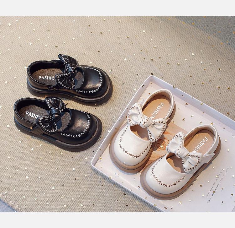 Product Introduction of PippiKids - New Girls' Toddler Mary Jane Shoes: Soft Sole, Anti-Slip, Butterfly Bow Princess Shoes for Baby Girls 6