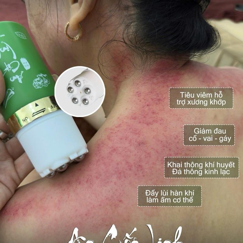 1 AN CỐT LINH- CON LĂN MASSAGE CỔ , VAI GÁY, TAY CHÂN, XƯƠNG KHỚP 2