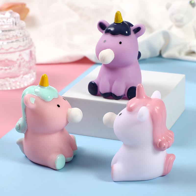 Product Introduction of Decompression and Spitting Pig Cute Blowing Bubble Squeeze Duck Decompression Vent Children Toys Pig Spitting Bubble Squeezing Toy 12