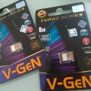 Micro SD Vgen 8gb Class 10 Turbo