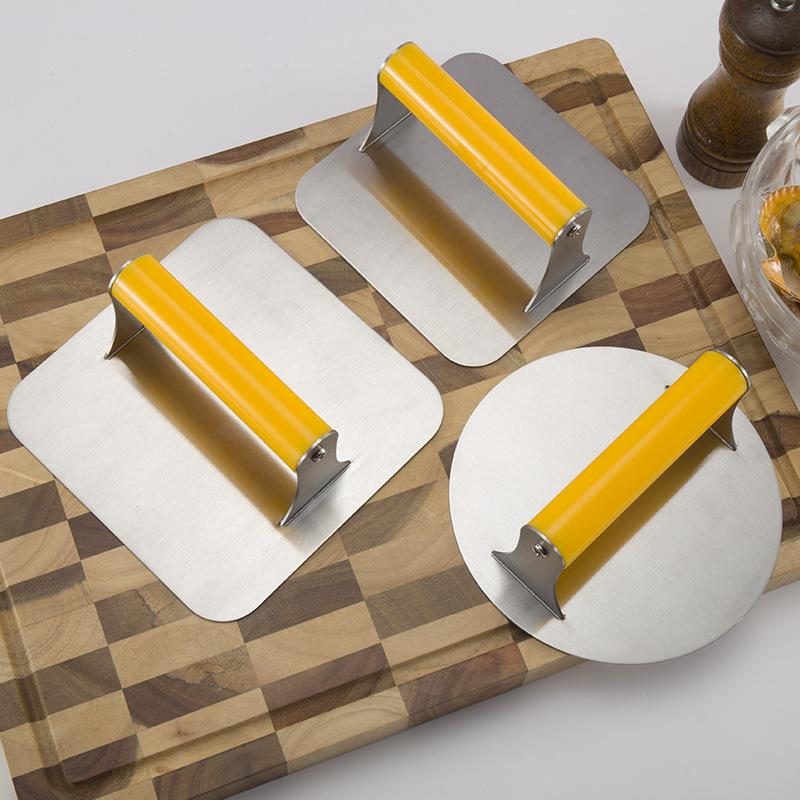 Product Introduction of Kitchen Tools: Stainless Steel Burger Press, Household Steak Press, Meat Patty Press, Hand Press Burger Maker 0