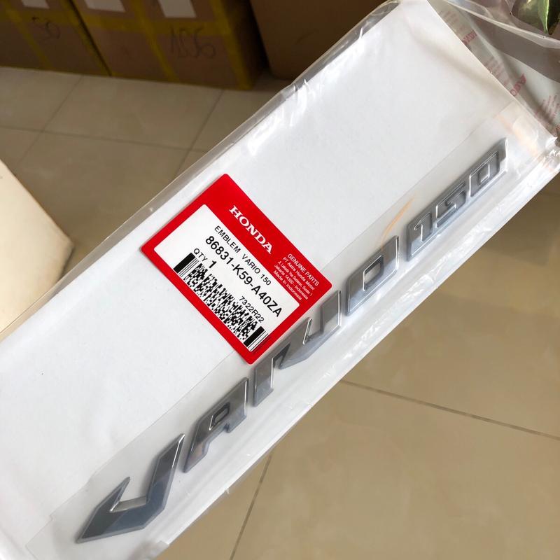 Tem chữ nổi Vario 150 đời 2017 CHÍNH HÃNG HONDA Nhãn Dán