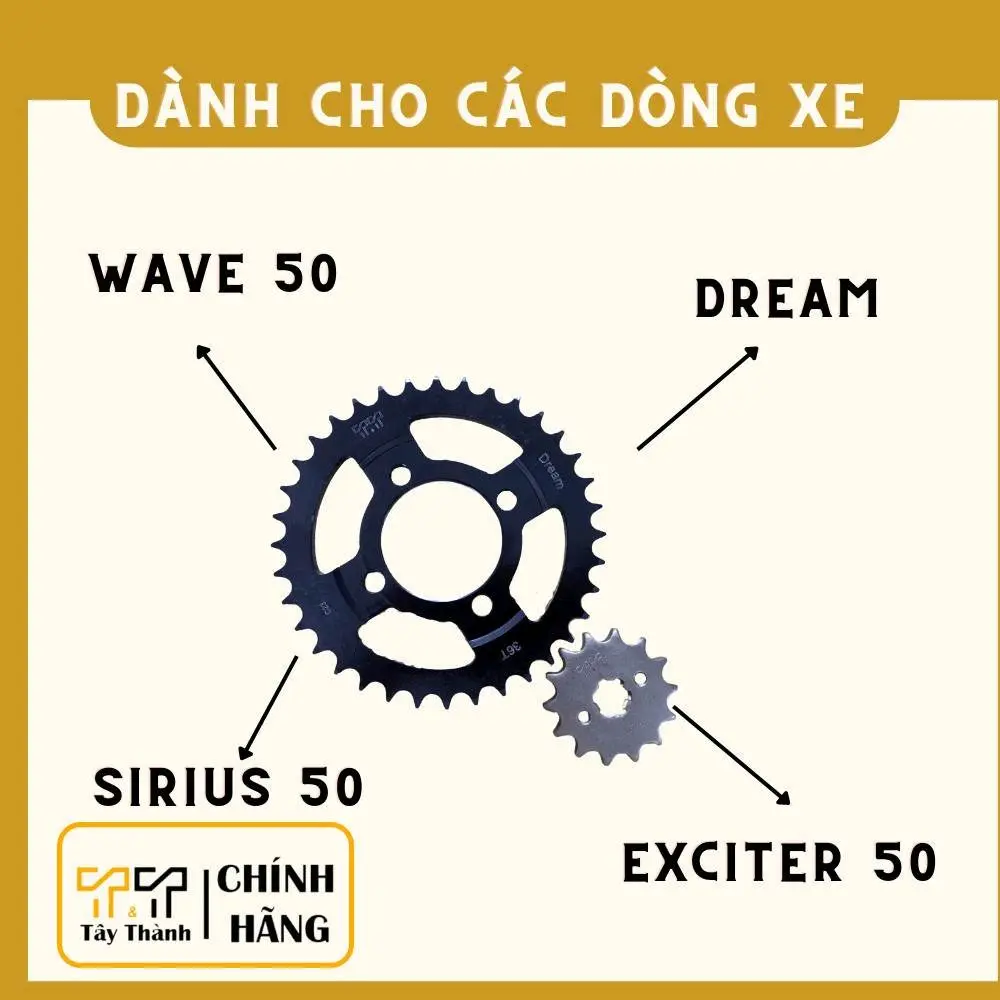 bộ nhông sên dĩa thái lan dành cho xe dream