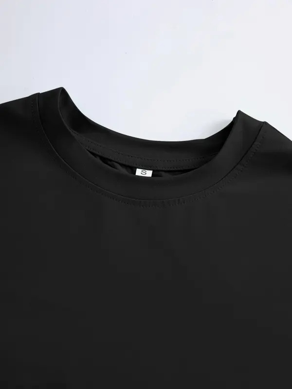 Men's Jewelry Print Round Neck Lounge Tee, Casual Loose Short Sleeve T-shirt for Summer, Fashion Men's Loungewear for Daily Wear 6