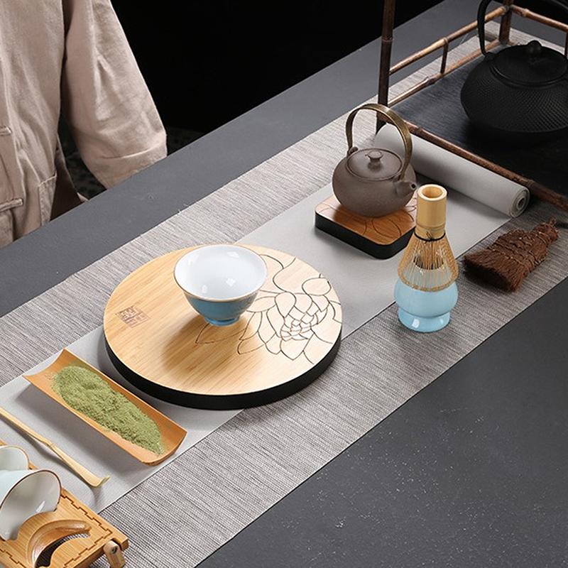 Product Introduction of Japanese Ceremony Matcha Suit Whisk Matcha Green Tea Chasen Holder Teaware 16