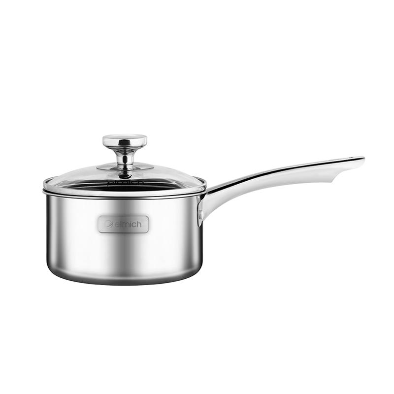 Quánh Inox liền khối Elmich Trimax baby EL-3848 size 14cm