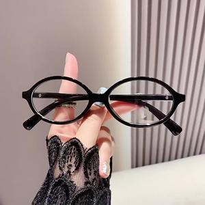 Kính Chống Ánh Sáng Xanh, Siêu Nhẹ, Cầm Tay, Phong Cách Cổ Điển, Không Theo toa, Gọng Nhỏ Thích Hợp Cho Người Cận Thị, Hoàn Thiện, Kính