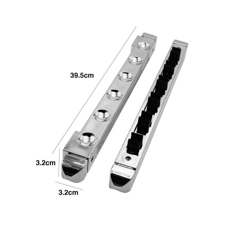 Product Introduction of Billiard Stick Holder Snooker Cue Locating Clip Holder Hanging Pool Cue Rack 0