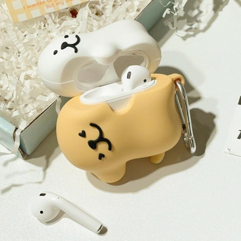 Vỏ Tai Nghe Silicon, Thiết Kế Hoạt Hình Dễ Thương, Tương Thích Với AirPods 1, 2, 3, 4, AirPods Pro 2, Được Trang Trí Bằng Mèo KT Và Vẻ Đẹp Đen, Tai Nghe Không Dây Bluetooth, Mềm Mại Và Chống Rơi, Vỏ Bảo Vệ Tai Nghe, Phụ Kiện Tai Nghe 7