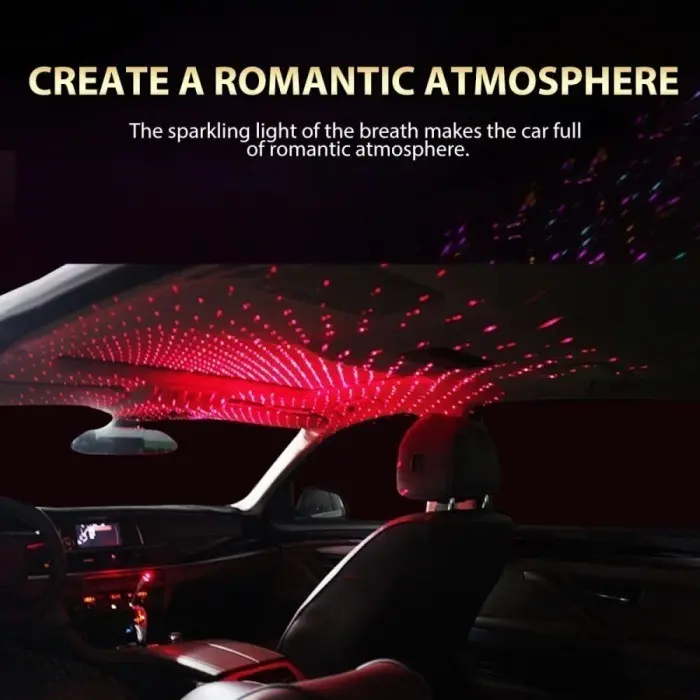 Lampu LED Interior Mobil - USB Car Light Atmosphere 1