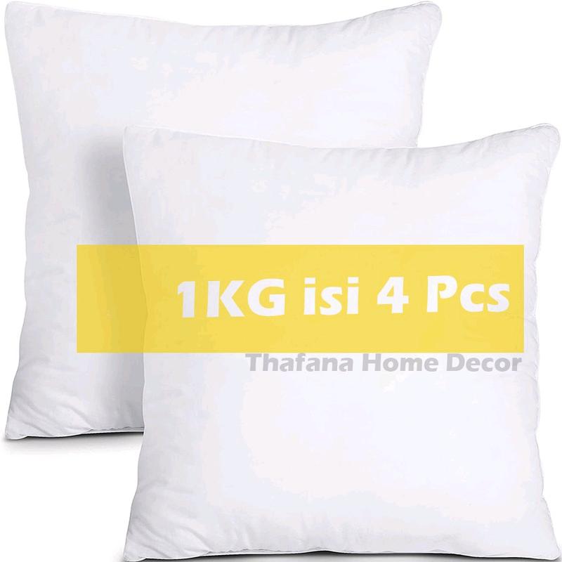Bantal Sofa / Bantal Ukuran 30x30 / 40x40 / 45x45 Warna Putih 1