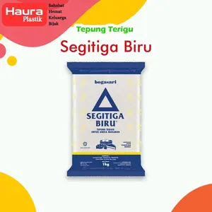 Bogasari segitiga biru 1 kg   serbaguna tepung terigu Cake Gandum terigu | Halal | Cod