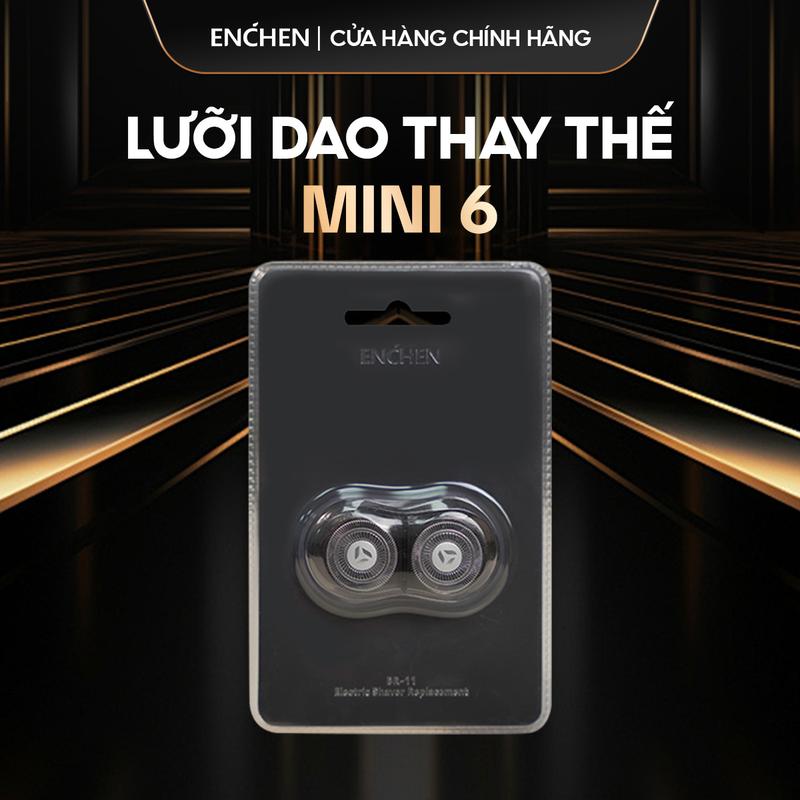  Đầu cạo râu thay thế cho máy cạo râu Enchen Mini 6  chỉ có đầu cạo không bao gồm máy cạo râu  