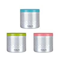 Gambar TEMPAT BEKAL LUNCHBOX TEDEMEI 6550 STAINLESS PINK GREEN BLUE - Pink dari Ollahomeliving Kota Bogor 4 Tokopedia